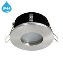 Halogénové stropné svietidlo, kúpeľňové, podhľad IP44 LED INOX, hermetické