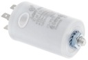 Prevádzkový kondenzátor 10µF 400V priemer 35,5mm dĺžka 59mm M8