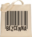 EKO NÁKUPNÁ TAŠKA SHOPPER S Vtipnými Šnúrkami, HRUBÁ BAVLNA - RW08