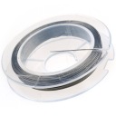 ŠPERKOVÝ RAD STRIEBORNÁ CIEVA 0,38MM 10 METROV