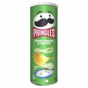 1x165g PRINGLES Cream & Onion Chips UK