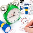 Pečiatka Stamp Science Clock Time On The Clock Pre deti 3+ Kidea