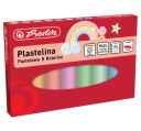 Plastelínová sada 8 pastelových farieb Herlitz