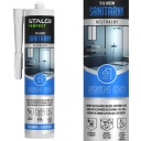 SANITÁRNY NEUTRÁLNY ČÍRY SILIKÓN 280 ML TESNENIE STALCO