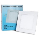 LED PANELOVÉ STROPNÉ SVIETIDLO 6W / 3 FARBY