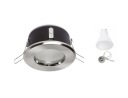 HERMETICKÁ SVETLÁ SET +LED GU10 5W podhľad