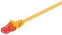 LAN Patchcord kábel CAT 6 U/UTP ŽLTÝ 3m
