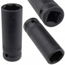 NÁRAZOVÁ ZÁSUVKA DLHÁ 19 MM PRE KOLESÁ S 1/2'' KĽÚČOM