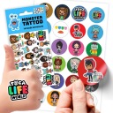 MEGA SADA NÁLEPOK + TETOVANIE TOCA BOCA LIFE