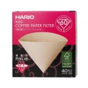 HARIO MISARASHI PAPIEROVÉ FILTRE, HNEDÁ V60-01, 40 ks/bal.