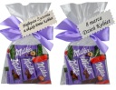 Darček ku DŇU ŽIEN Milka Naps čokolády, 10 kusov, dievčatá, dámy, deti