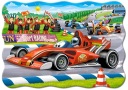 PUZZLE CAR ZÁVODNÉ AUTO BOLID 30 EL KOLEČKO