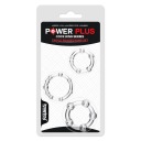 3x sada kompresných krúžkov na penis Power Plus