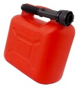 Z7T92 Plastový kanister na palivo, 5L, červený