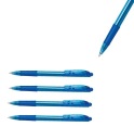 Pentel BK417 modré guľôčkové pero - 5 kusov