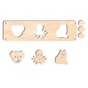 senzorická manipulačná doska puzzle puz12