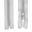 ŠPIRÁLOVÝ Zips #5 - 30 CM - SVETLO SIVÁ