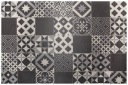 šírka 3 m PVC KOBEREC PATCHWORK AKO MOZAIKA ROMBS Štvorcové KRUHY