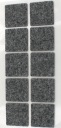 STAROSTLIVOSŤ O PODLAHU samolepiace plsti 40 x 40 mm ŠEDÁ