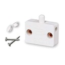 Dverový koncový spínač 1A/250V biely