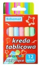 TABUĽOVÁ CHALK 12 kusov, FAREBNÉ malé bezprašné balenie