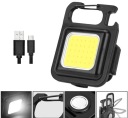 Mini vrecková baterka na kľúče LED COB USB 6W