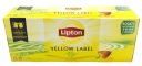 LIPTON Yellow Label - 25 ks čierny čaj v sáčkoch