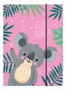 Roztomilá zložka koala Derform formátu A4 s gumičkou