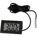 Digitálny ELEKTRONICKÝ TEPLOMER Presný LCD so sondou pre AKVÁRIOVÉ CHLADNIČKY