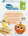 FrecheFreunde BIO banánové a tekvicové chrumky/chlieb