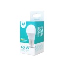 E27 6W teplá biela guľová LED žiarovka G45