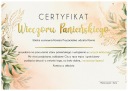 CERTIFIKÁT PRE HORNY PARTY A4 Boho III A4