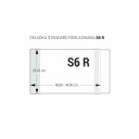 Biurfol S6R nastaviteľný poťah 261mm x 408-440mm