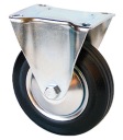 PEVNÉ KOLESO GUMOVÉ K VOZÍKU 125 mm