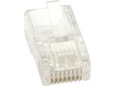 Zástrčka telefónnej siete 8p8c Cat.6 (RJ45) 10 ks