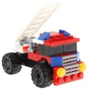 Stavebné bloky City 2v1 hasičský robot