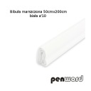 Penword krčený hodvábny papier, biely, 1 ks, krepový papier, škola, škôlka