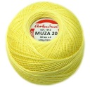 Cordonka MUZA 20 Ariadna 1512 žltá 100g/820m