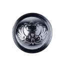 Gombík 25MM LUX PARIS kabát bunda frak GRAPHITE