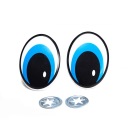 EYES BLUE ELIPSE MESH 42x31mm - SCOGS