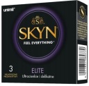 Unimil SKYN ELITE nelatexové extra THIN kondómy, 3 ks.