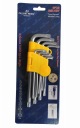 Sada kľúčov TORX T10 - T50 9 ks