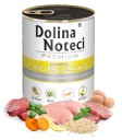 DOLINA NOTECI PREMIUM vlhké krmivo pre psov bohaté na kuracie mäso 800g konzerva
