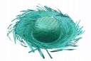 havajský klobúk STRAW hawaii GREEN outfit