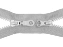 Členkový zips k bunde 70cm / ŠEDÝ