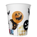Papierové poháre ''Strašidelný Halloween'' /8 kusov