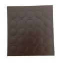 Čiapka samolepiaca 14mm SWAMP BROWN 093