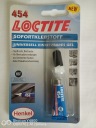 Loctite 454 3ml INSTANT GLUE GEL do +120C