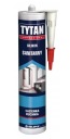 TITÁNOVÝ SANITÁRNY SILIKÓN 280ML SIVÁ