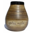 Matero Ceramic Bronze Honey - nápis Yerba Mate